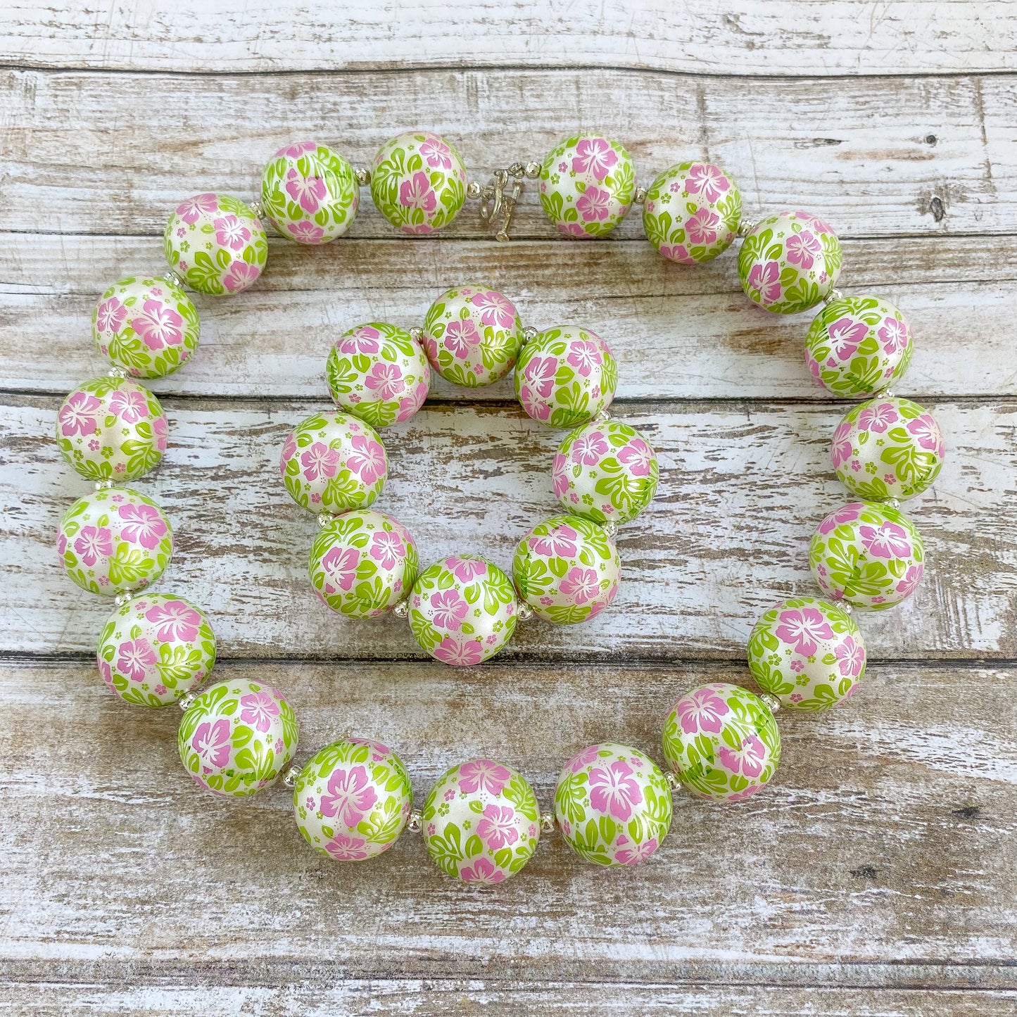 Tropical Chunky Bubblegum Necklace