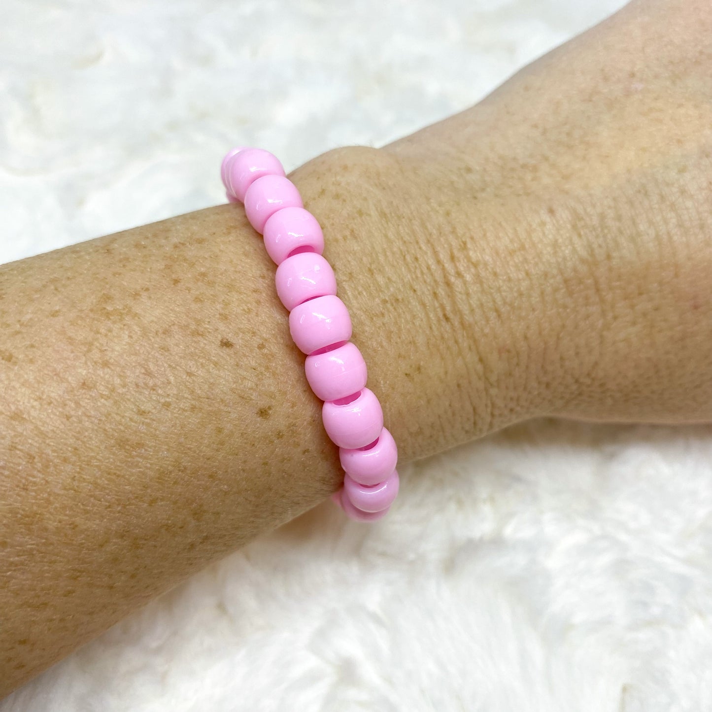 Valentine Pony Bead Bracelet