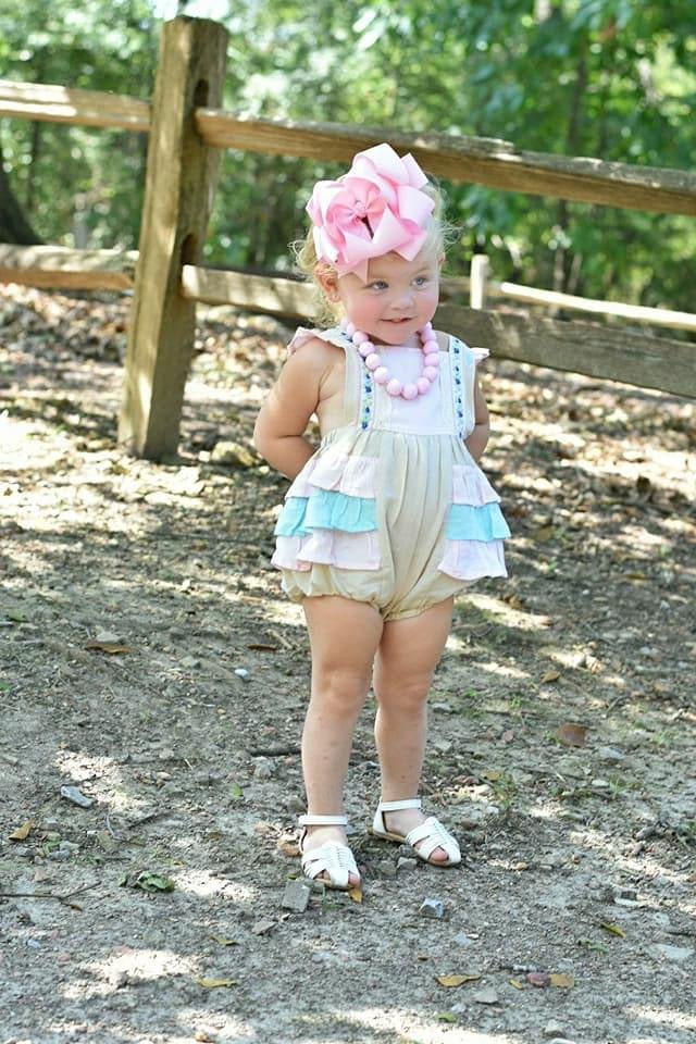 Solid Light Pink Bubblegum Necklace and Bracelet