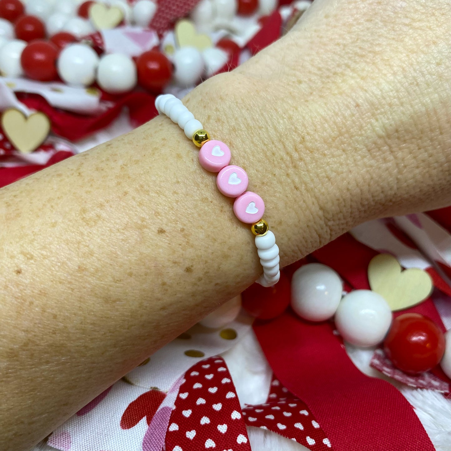 Valentine Pink Bracelet Stack