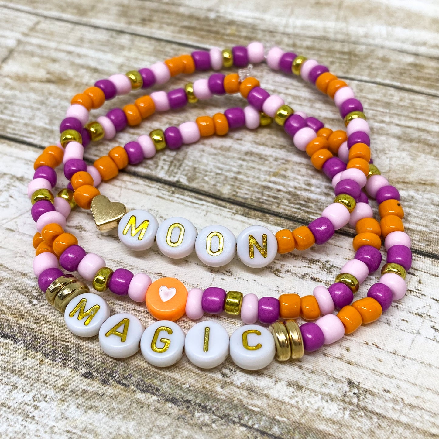 Moon Magic Stack Bracelets