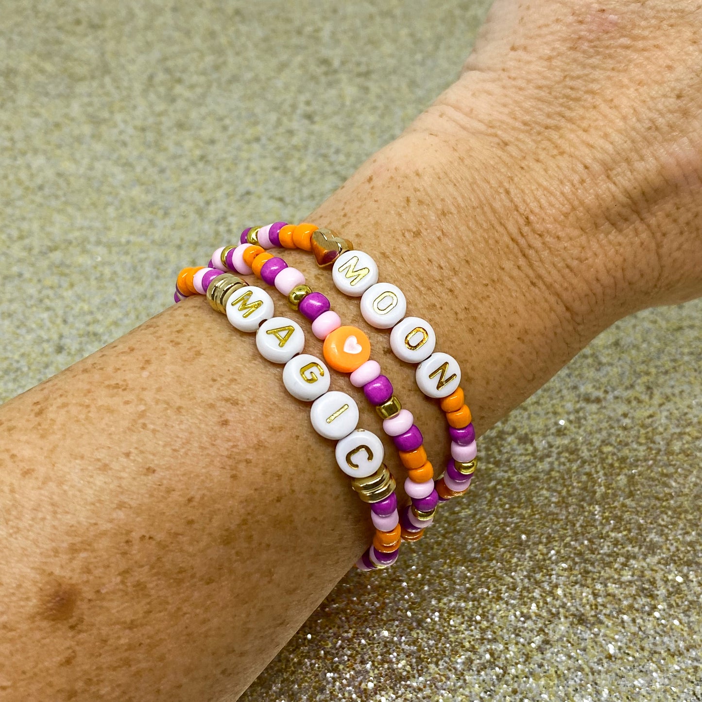 Moon Magic Stack Bracelets