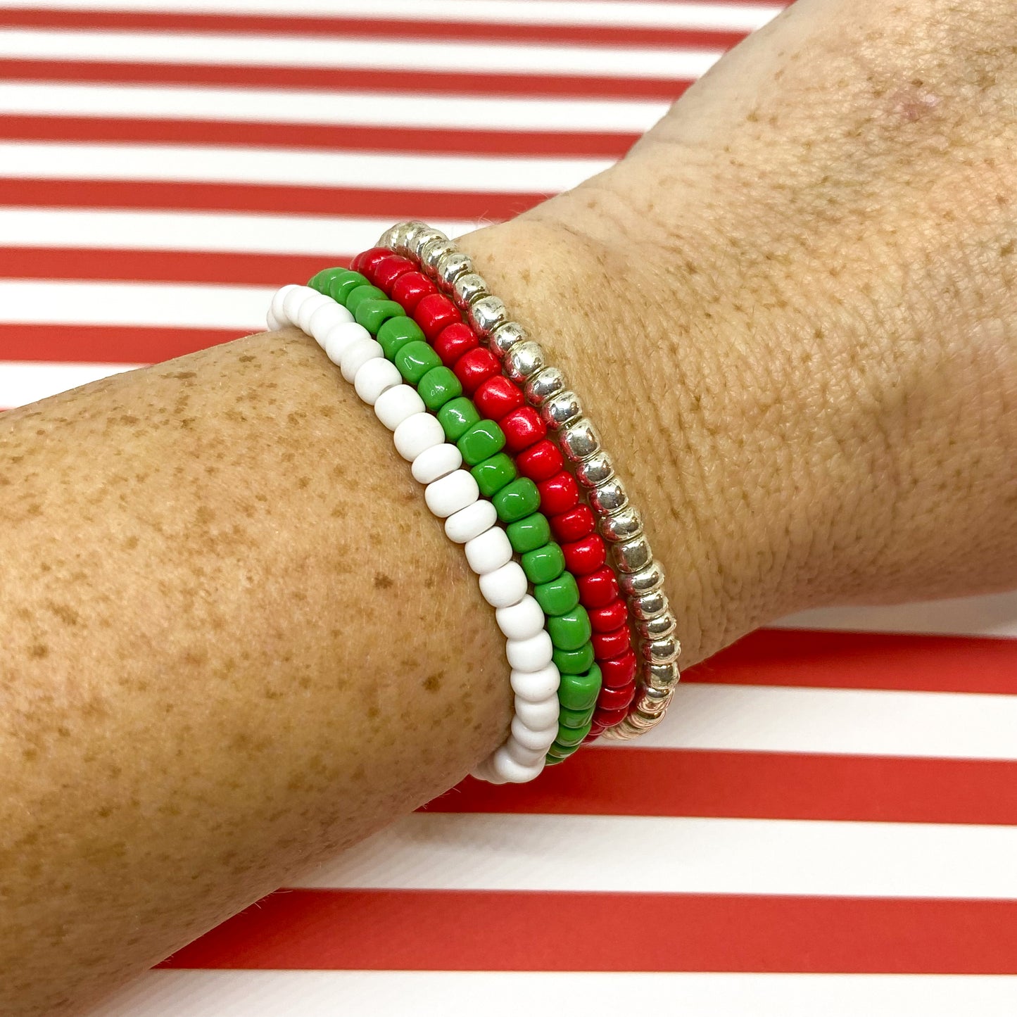 Holiday Stack Bracelets