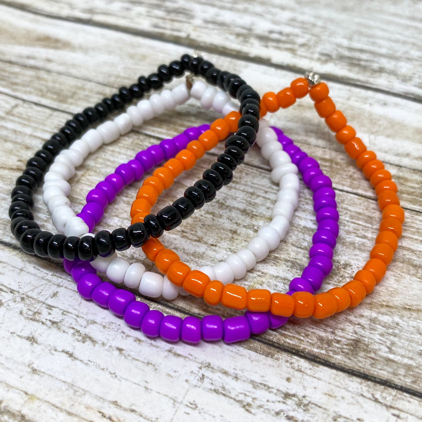 Halloween Stack Bracelets