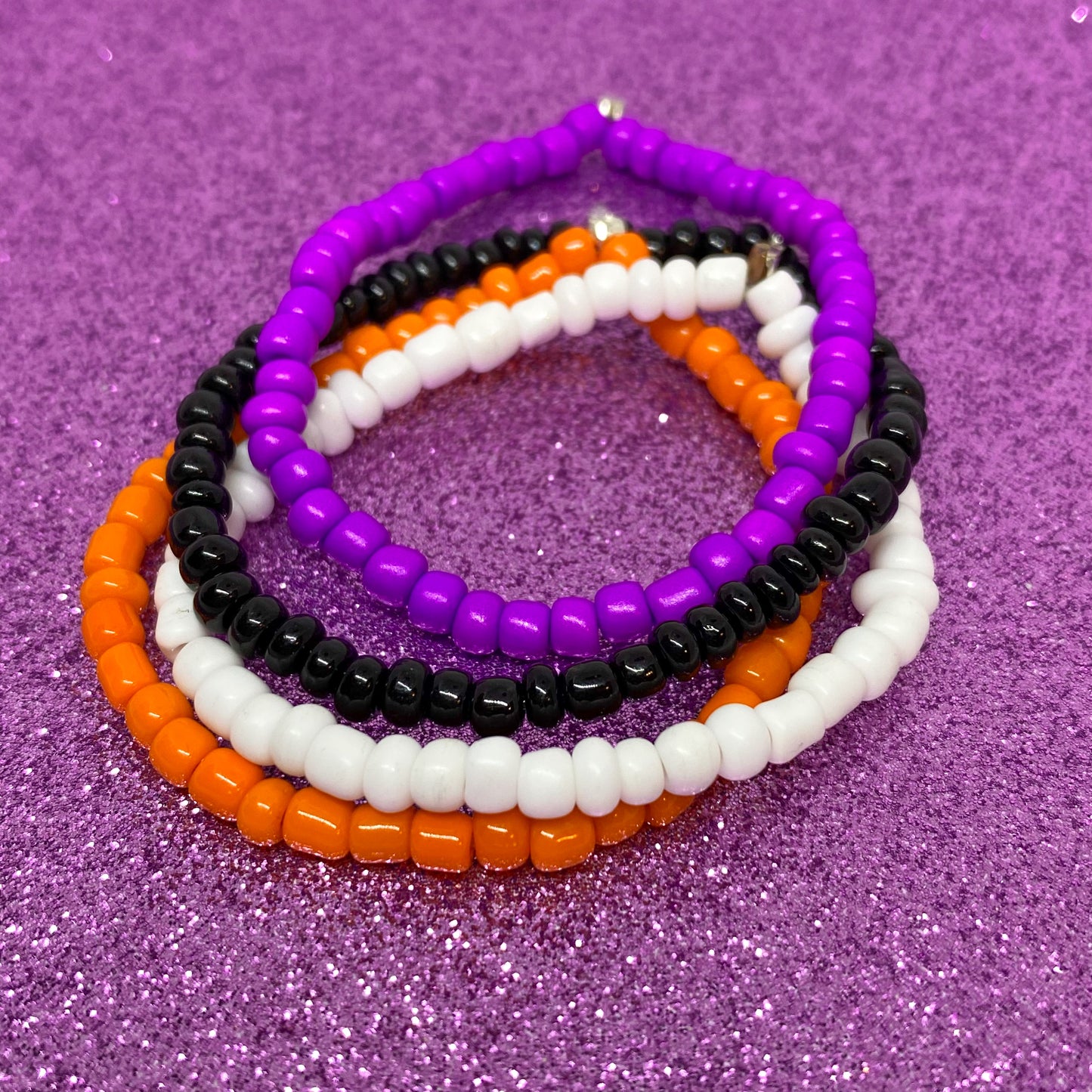 Halloween Stack Bracelets