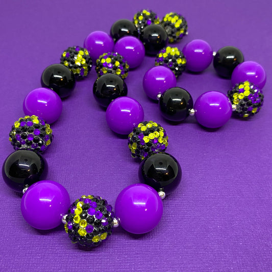 Salem - Halloween Bubblegum Necklace and Bracelet