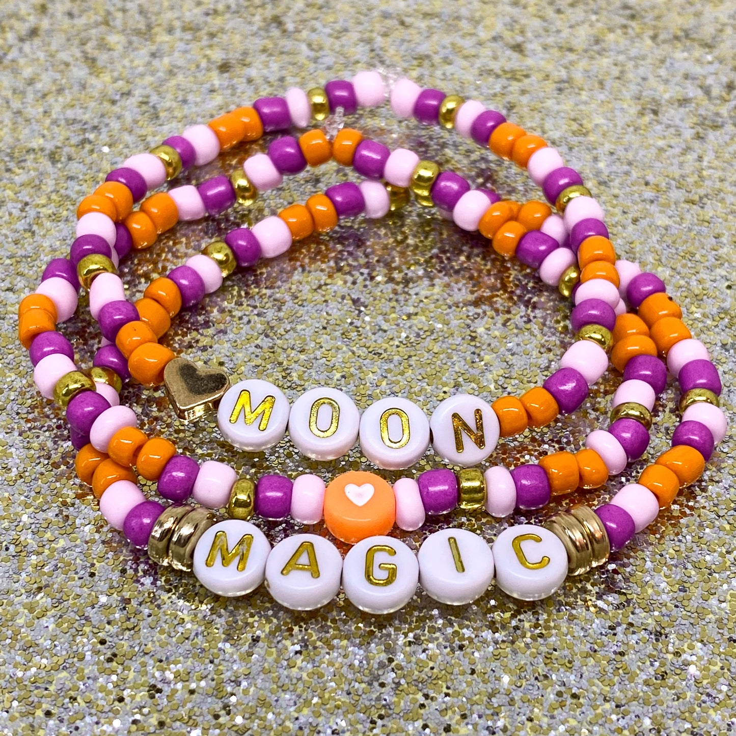 Moon Magic Stack Bracelets