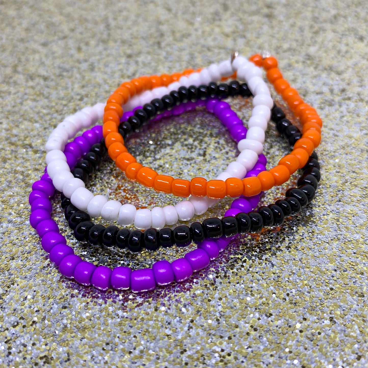 Halloween Stack Bracelets