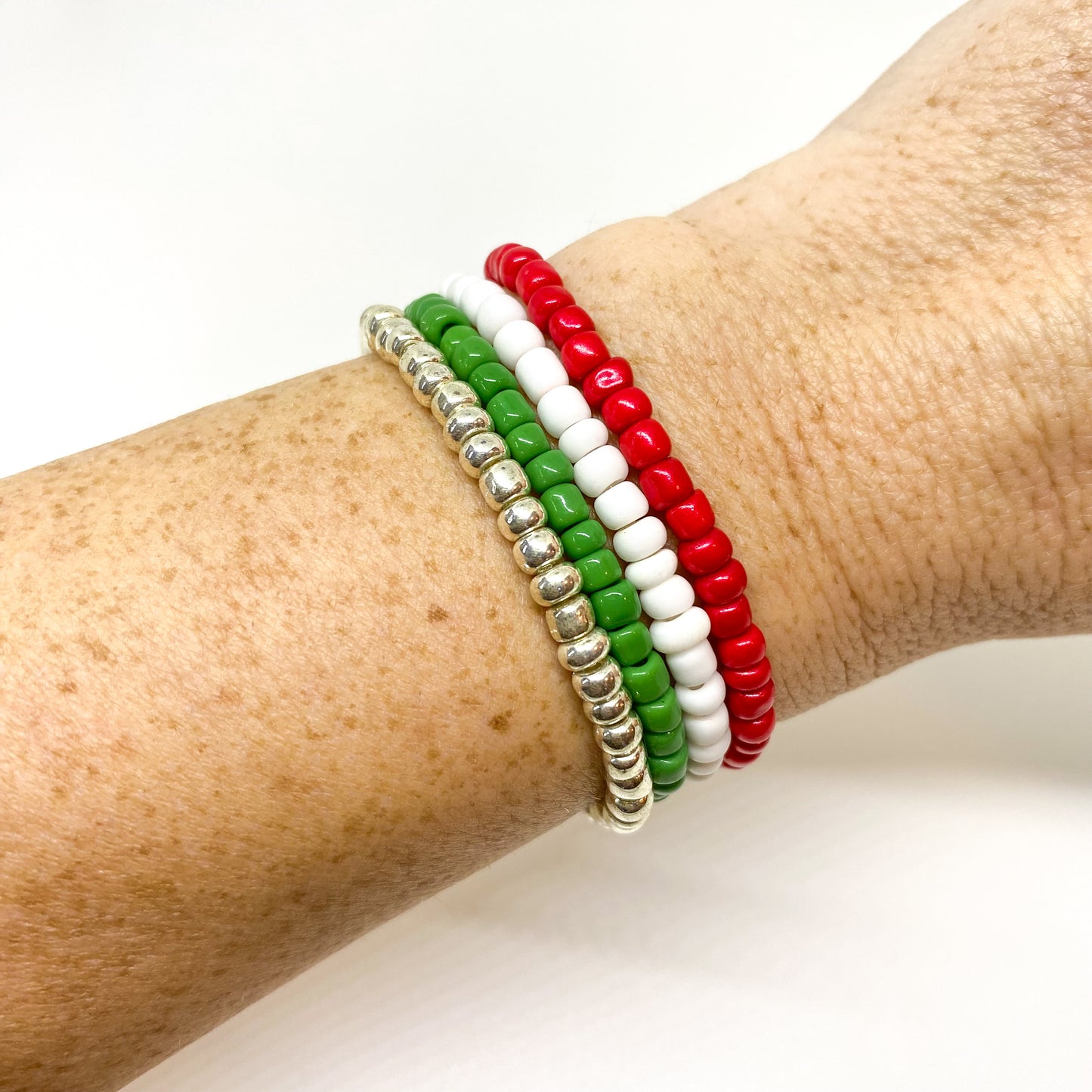 Holiday Stack Bracelets