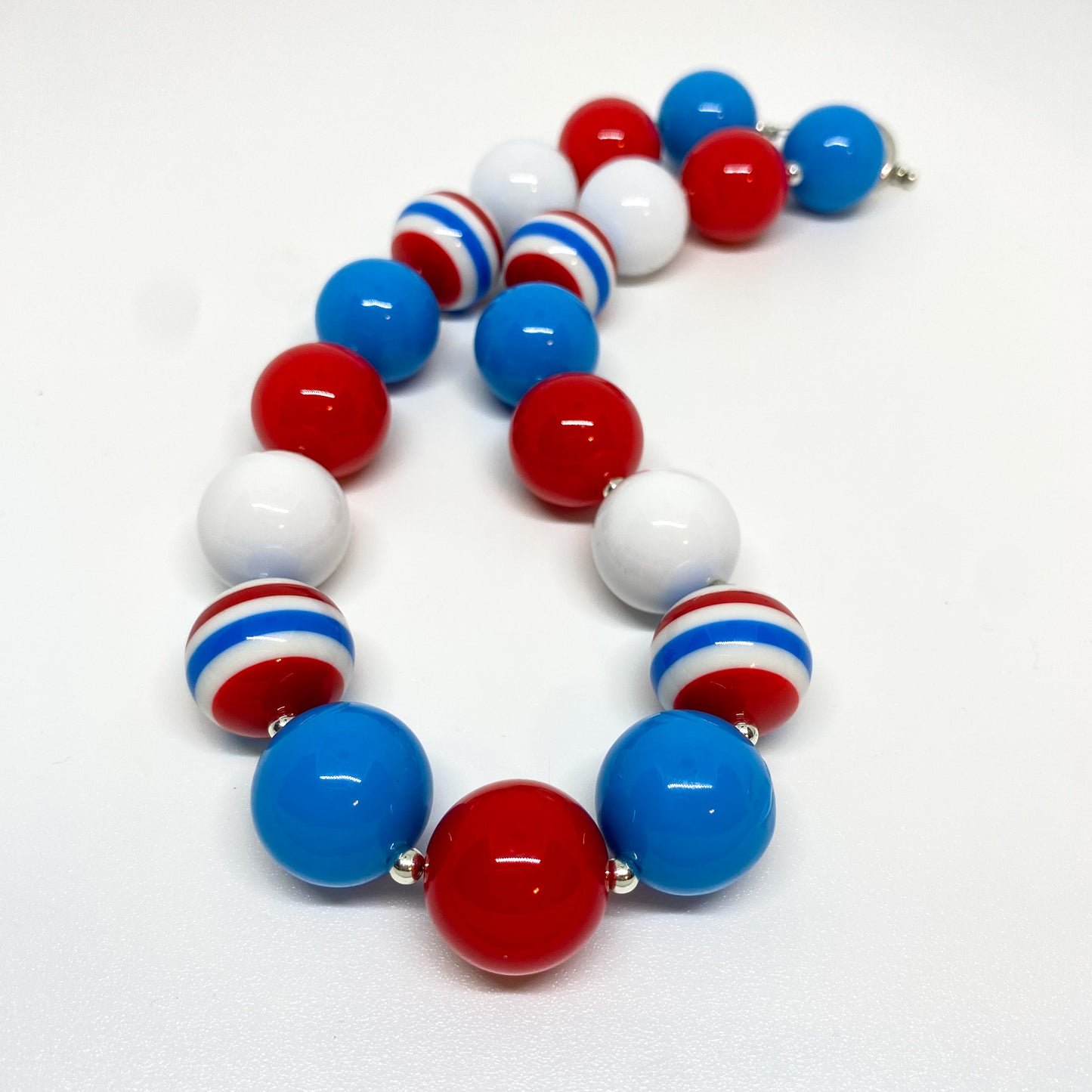 Firecracker Bubblegum Necklace and Bracelet