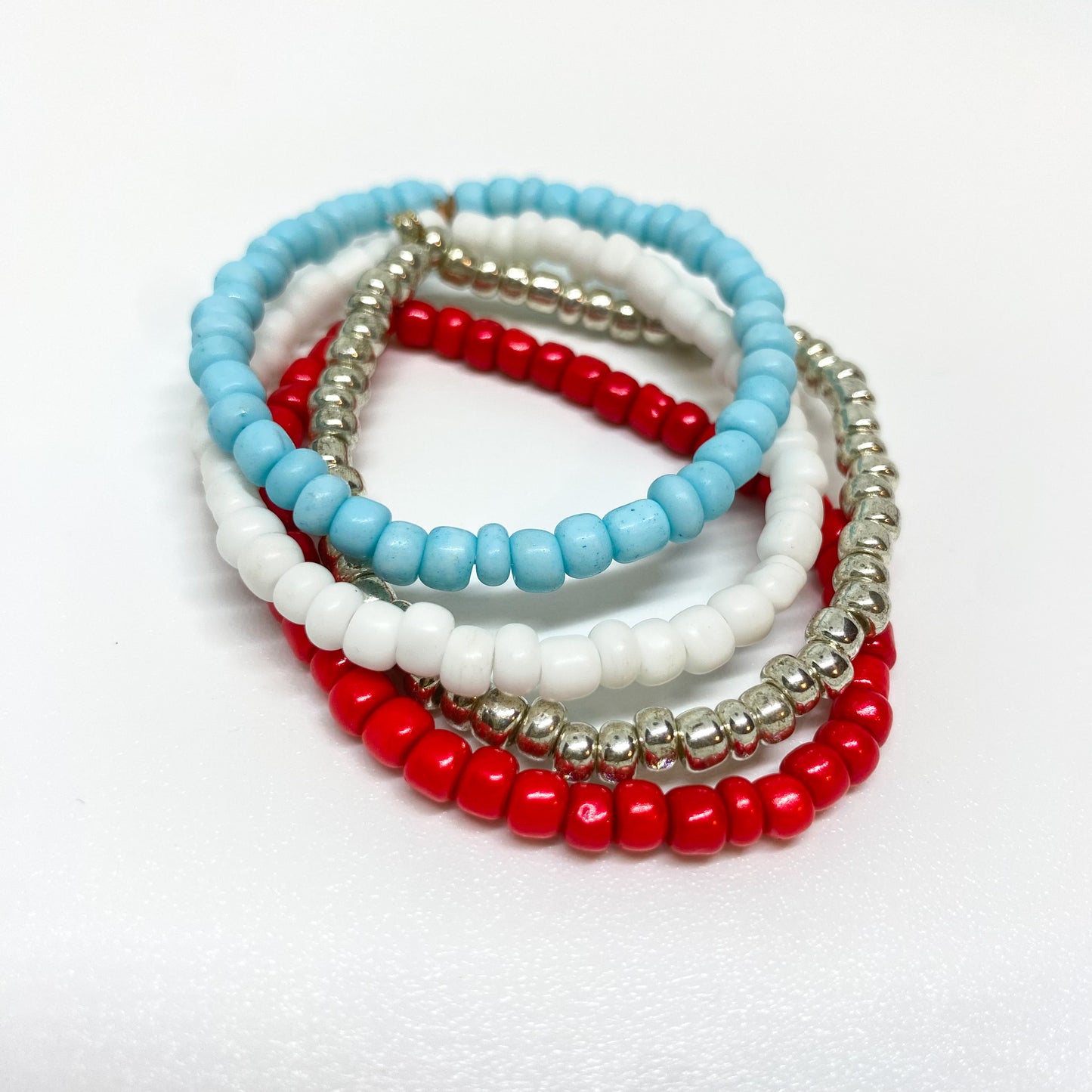 Liberty Seed Bead Bracelet Set