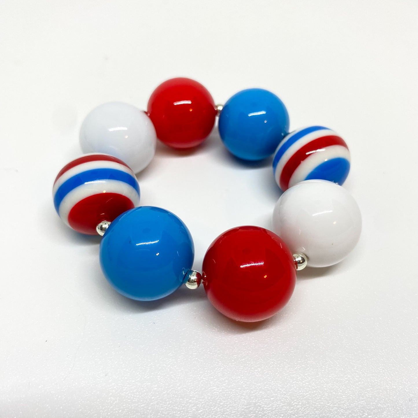 Firecracker Bubblegum Necklace and Bracelet