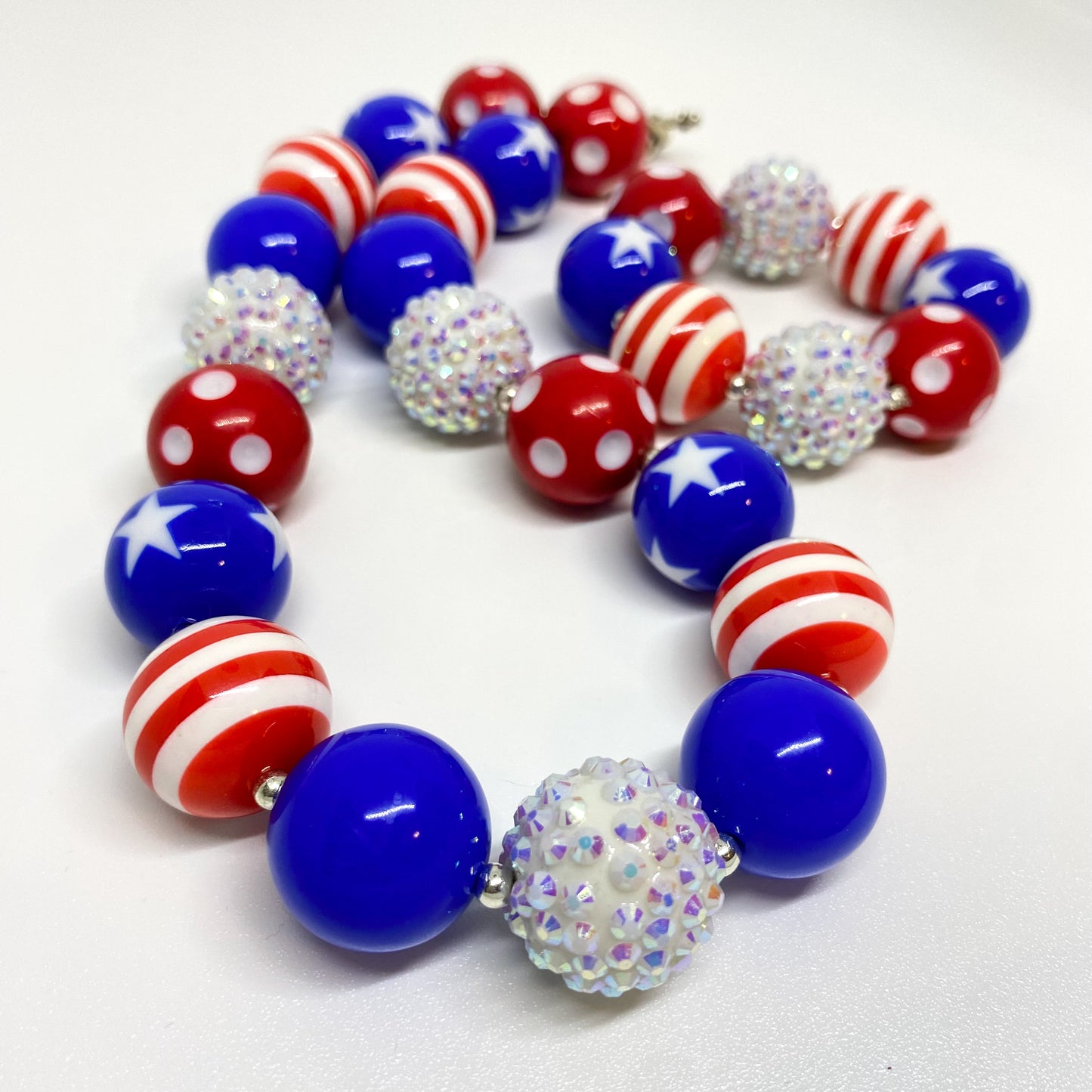 Liberty Bubblegum Necklace and Bracelet