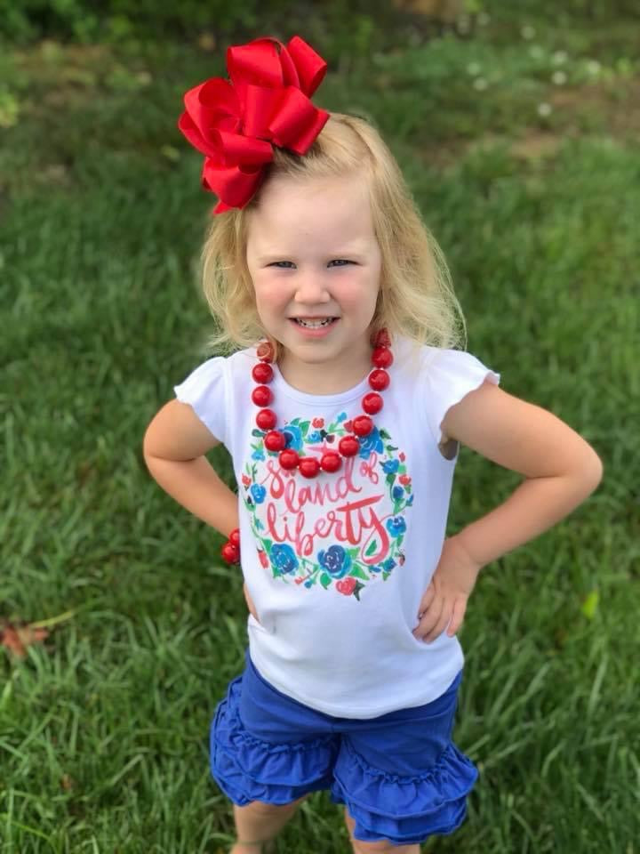 Red Bubblegum Necklace and Bracelet