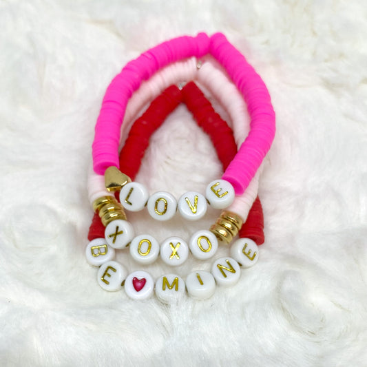 Valentine Heishi Bracelets