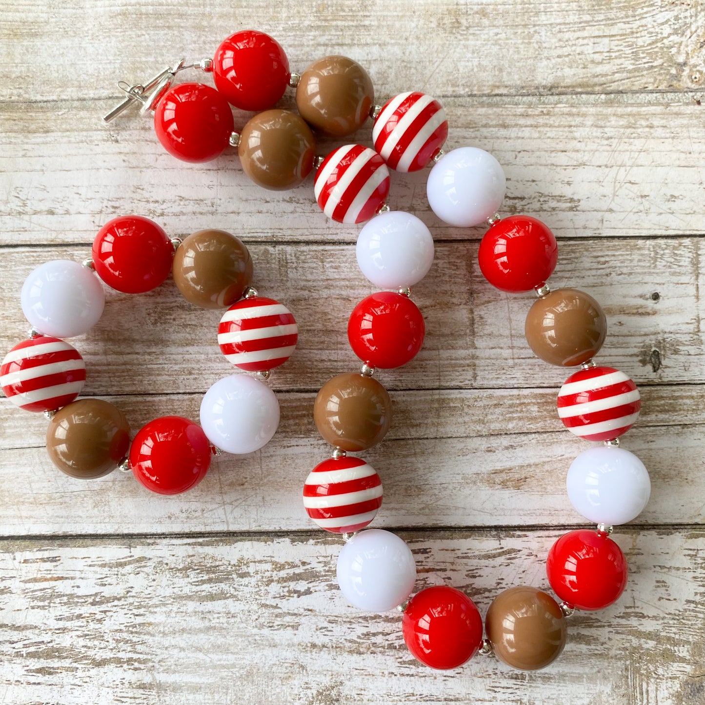 Gingerbread Bubblegum Necklace and Bracelet