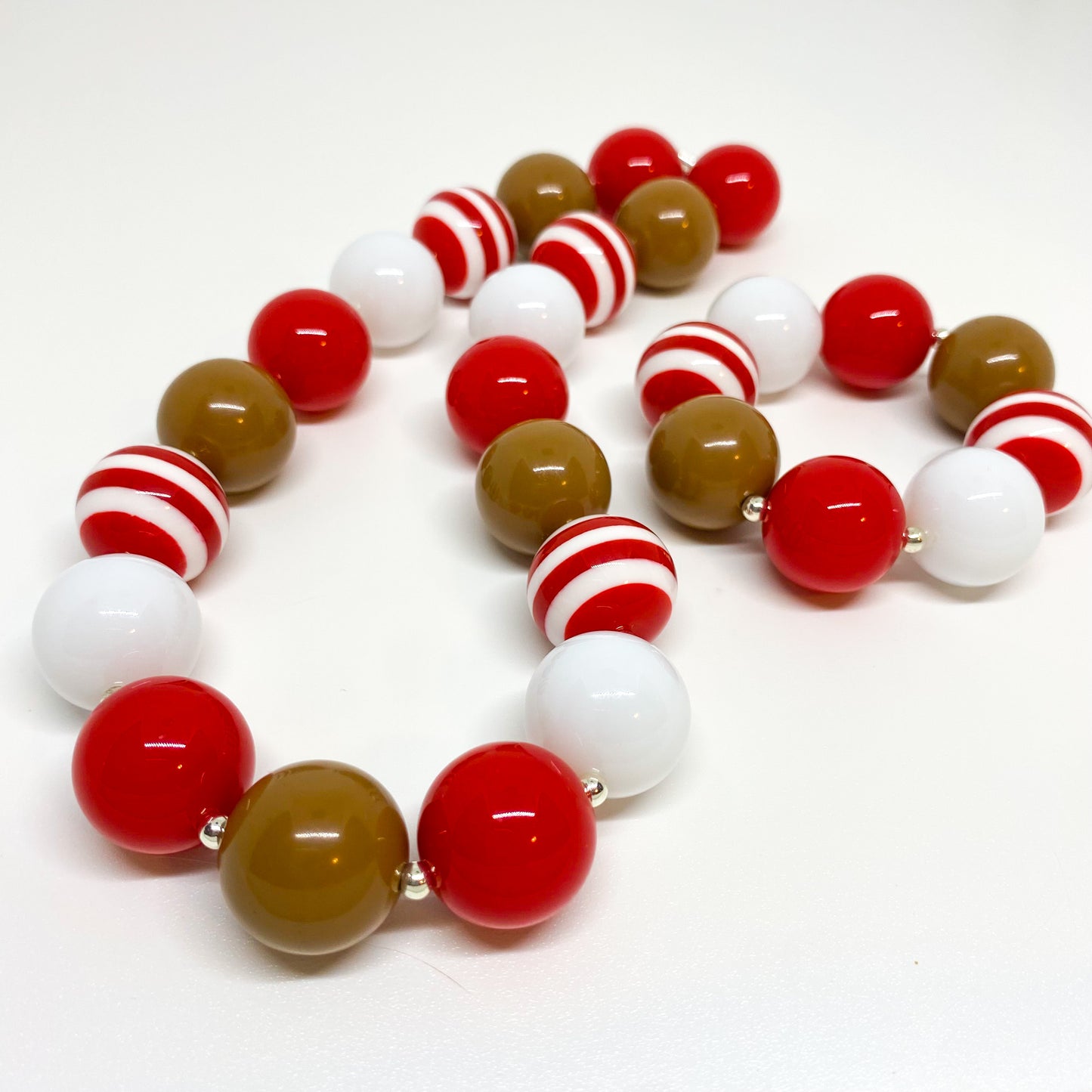 Gingerbread Bubblegum Necklace and Bracelet