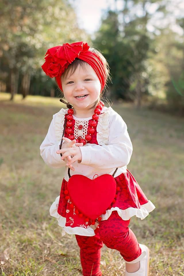 Red Bubblegum Necklace and Bracelet