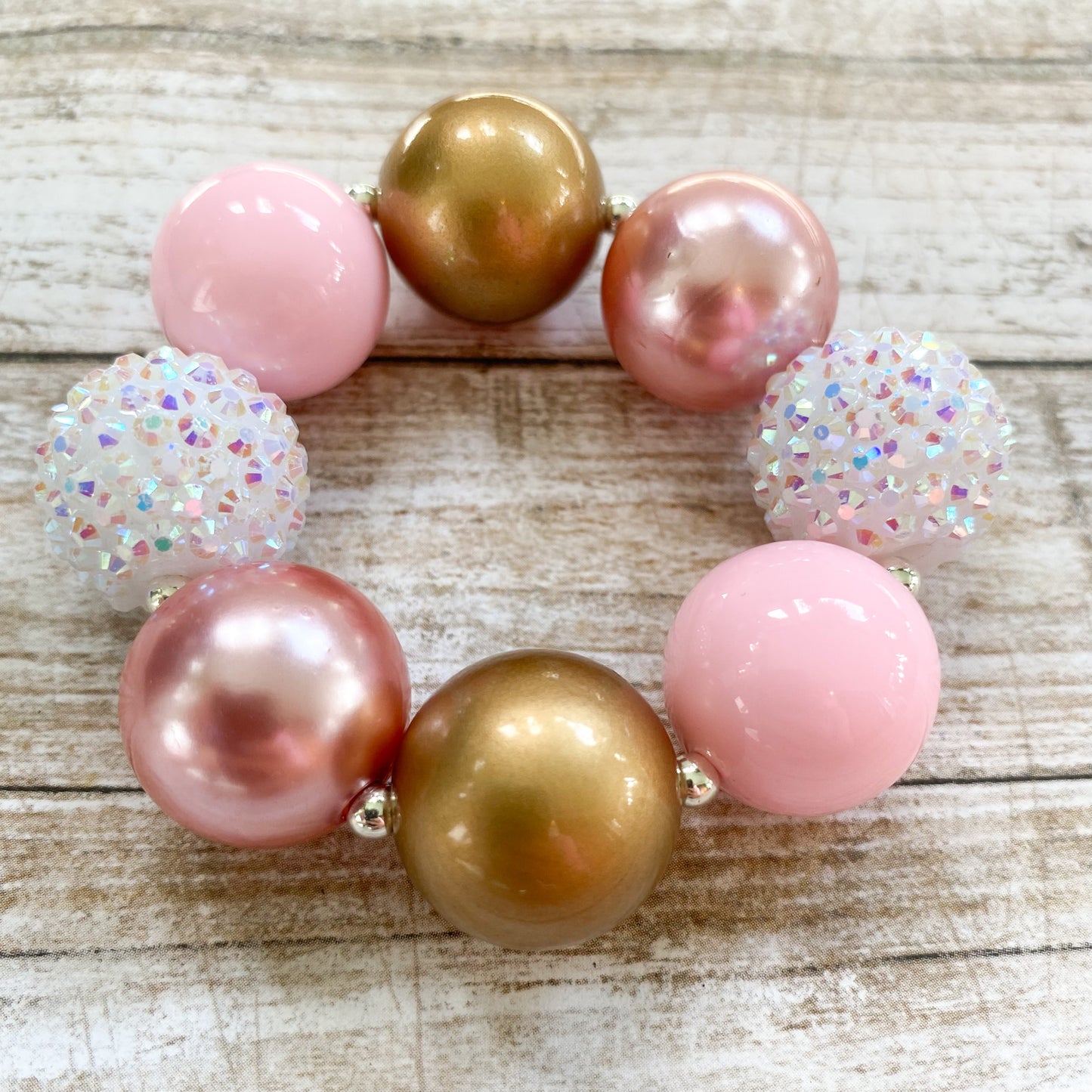 Pink Chunky Bracelet, Chunky Jewelry, Chunky Necklace, Bubblegum Bracelet,  Girls Pink Bracelet, Toddler Bracelet, Pink Jewelry, Photo Prop 